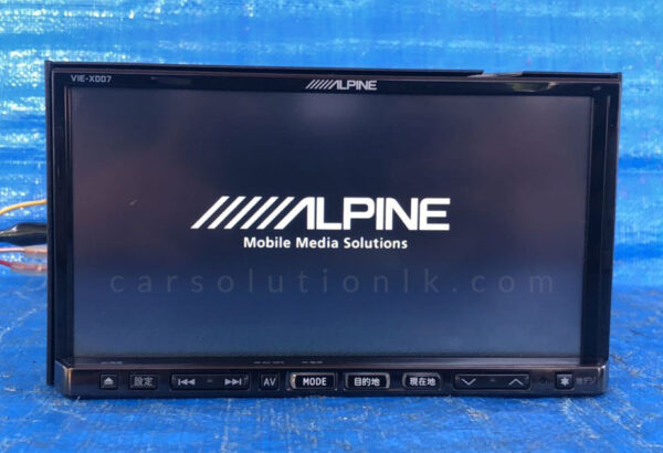 ALPINE VIE-X007II Player Map SD Card