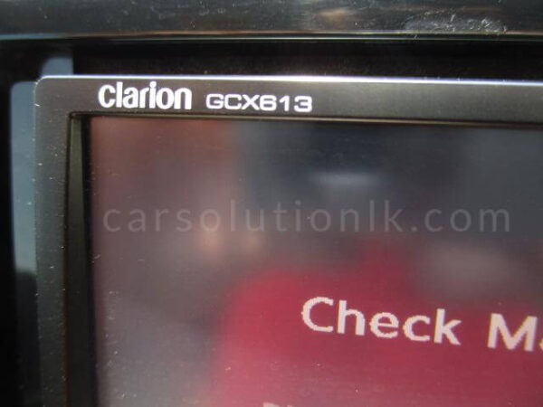 CLARION GCX613 Map SD Card