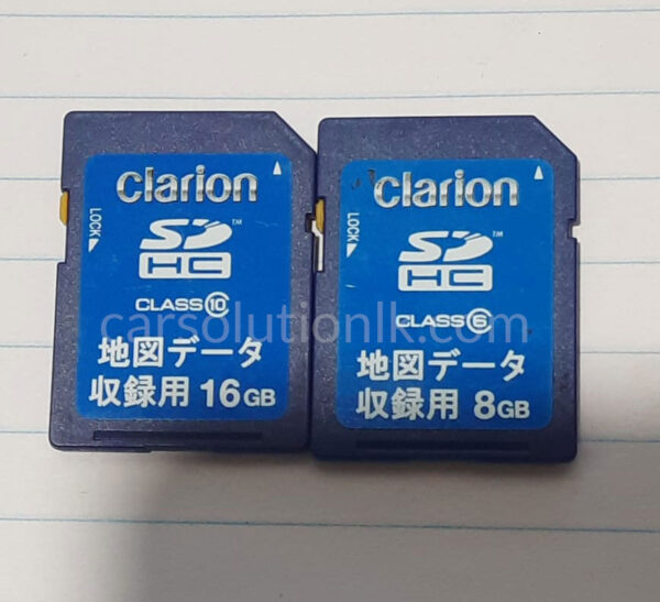 CLARION NX716 MPA SD CARD