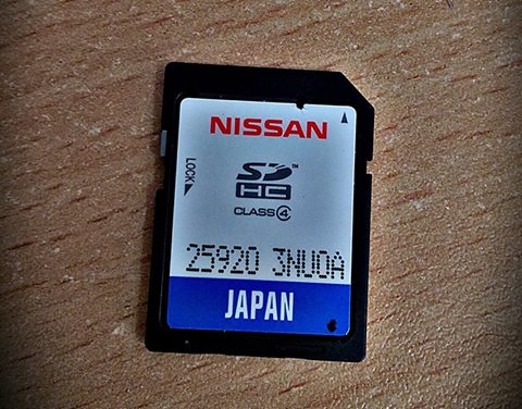 MM519 MAP SD CARD
