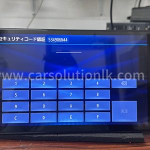 KENWOOD MDV-D210 PASSWORD UNLOCK