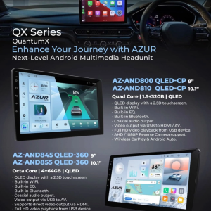 AZUR GX G85 (10 INCH ) (4+64GB) ANDROID PLAYER